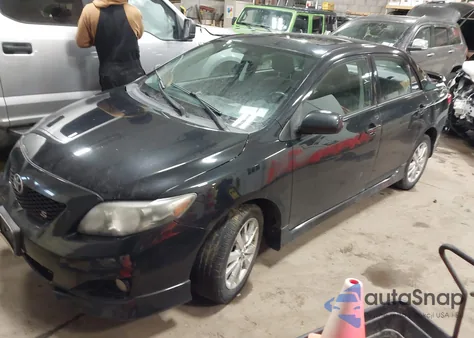2010 Toyota Corolla S from USA, damaged, VIN 2T1BU4EEXAC269123